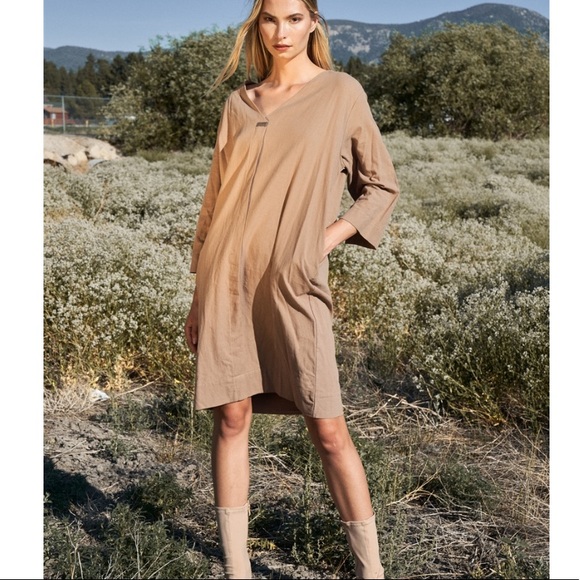 Nwt shirt dress, boho dress tunic, tunic, spring summer - Picture 3 of 5